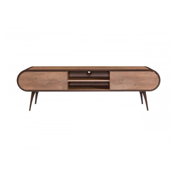 Mobile TV di colore naturale con effetto rovere 180x52x40 cm Billie – Bobochic Paris