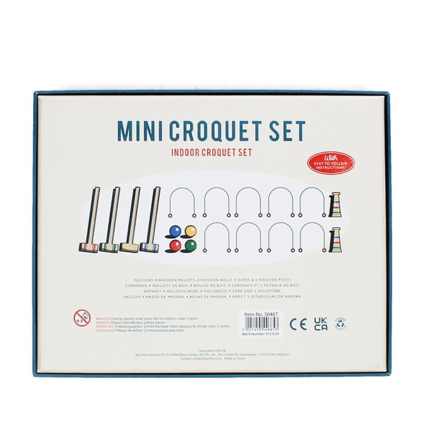 Croquet da tavolo Mini Croquet Set - Rex London-image-3