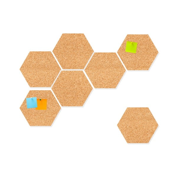 Lavagna decorativa in sughero Geometric - Really Nice Things-image-1