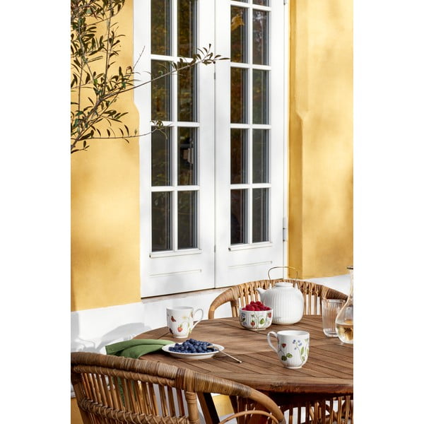 Ciotola bianca in porcellana con motivo floreale Hammershøi Summer - Kähler Design-image-2