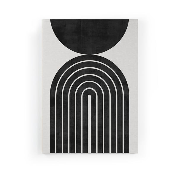 Poster in bianco e nero, 50 x 70 cm Black Figures - Surdic