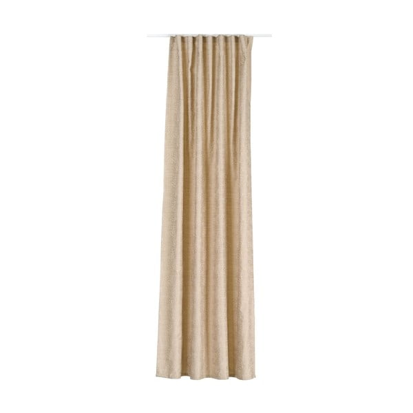 Tenda beige in jacquard 140x260 cm Marciano – Mendola Fabrics