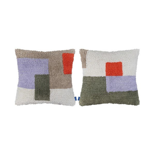 Federa decorativa in cotone 50x50 cm Brick – Mette Ditmer Denmark-image-4