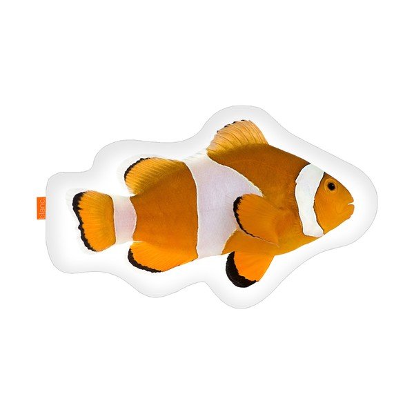 Cuscino pesce pagliaccio, 40x30 cm - Blanc