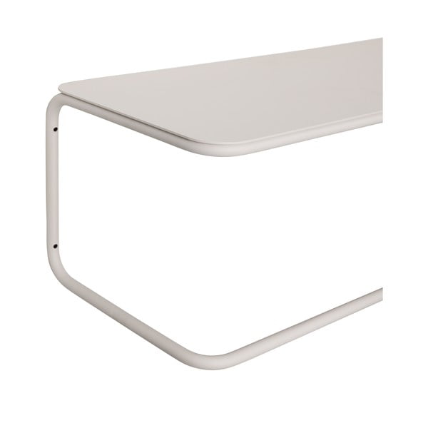 Attaccapanni in metallo bianco con ripiano Welcome - Hübsch-image-2