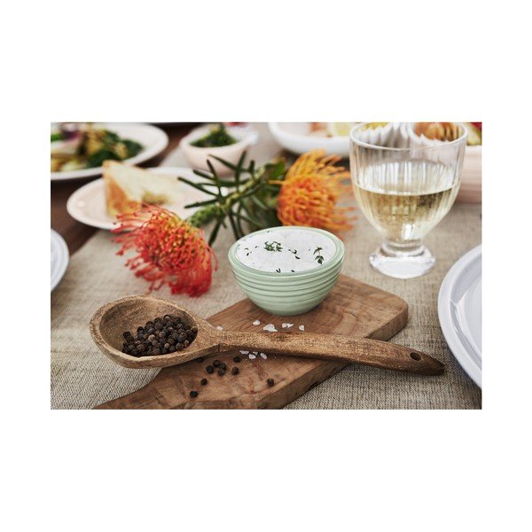 Zeleno-bílá porcelánová miska na dip Villeroy & Boch Artesano Nature, 8 cm-image-1