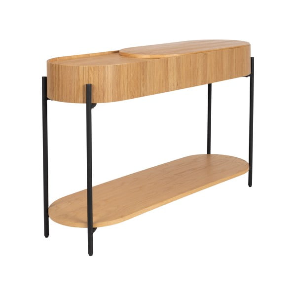 Tavolo consolle di colore naturale 36x120 cm Slides – Zuiver-image-3