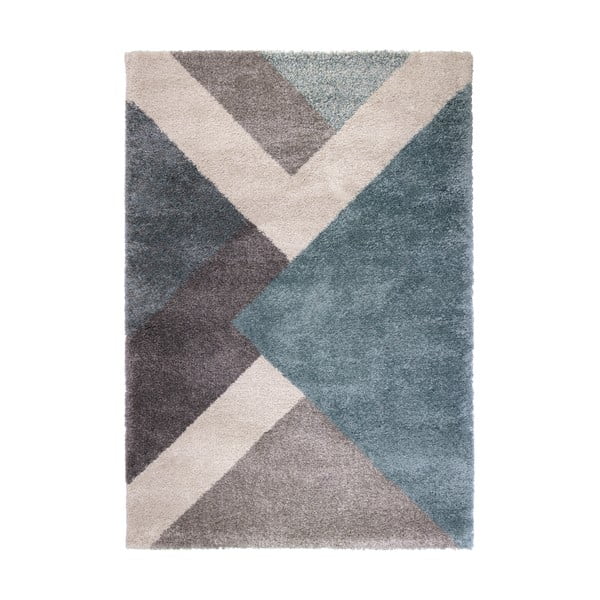 Tappeto blu/grigio 160x230 cm Zula - Flair Rugs