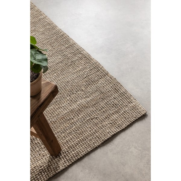 Tappeto grigio tortora in iuta 160x230 cm Bouclé – Hanse Home-image-4