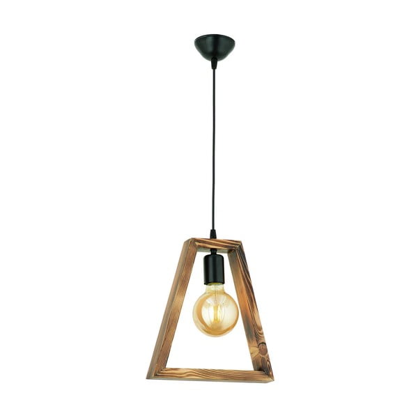 Lampada a sospensione in legno di carpino Geometrik Triangle - Opviq lights