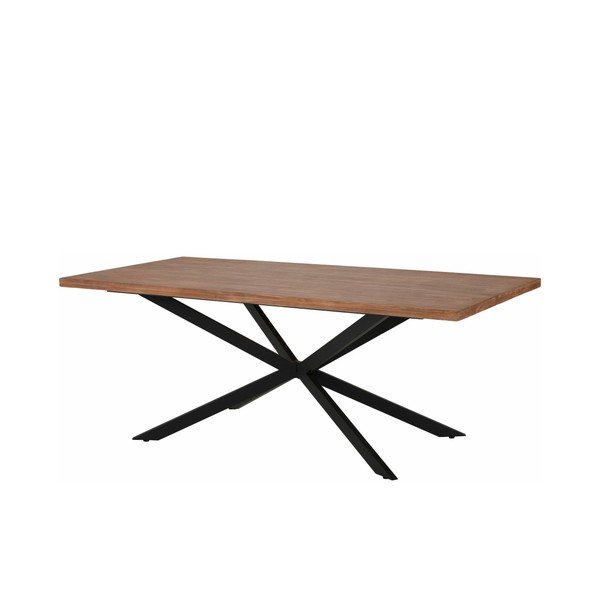 Tavolo da pranzo in decoro naturale Adrian, 200 cm - Støraa-image-1