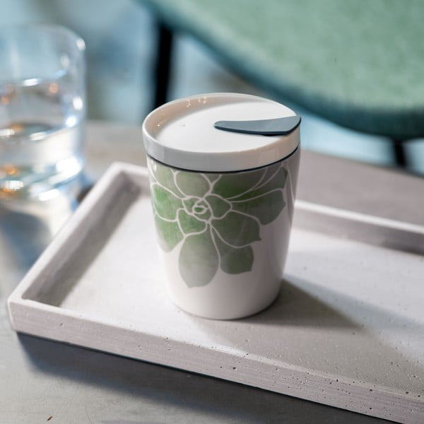Tazza da viaggio in porcellana verde e bianca Villeroy & Boch , 290 ml Like To Go - like | Villeroy & Boch-image-2