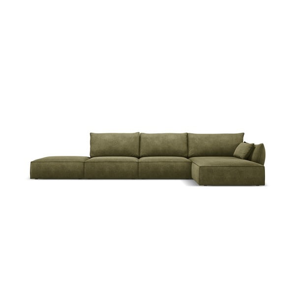 Divano angolare verde (angolo destro) Vanda - Mazzini Sofas