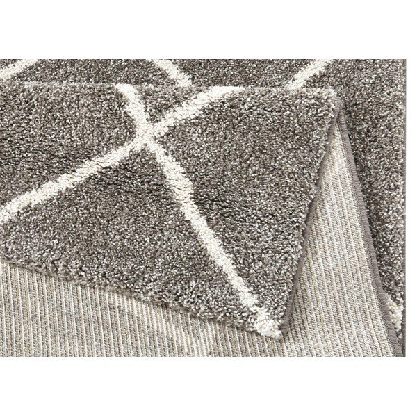 Tappeto marrone Griglia, 200 x 290 cm - Mint Rugs-image-2