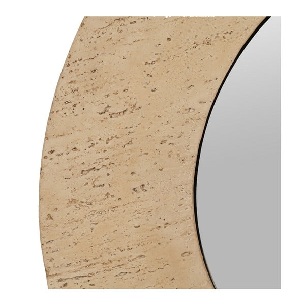 Specchio da parete con telaio in pietra 80x80 cm Piedra – Ixia-image-4