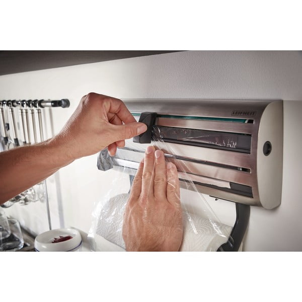 Supporto a parete per rotoli da cucina e fogli per alimenti Parat Royal - LEIFHEIT-image-3