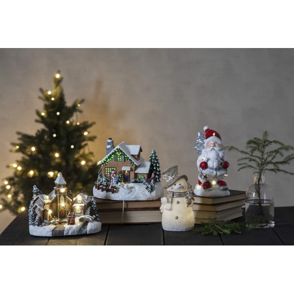 Decorazione luminosa con motivo natalizio di colore bianco-argento Buddy - Star Trading-image-3