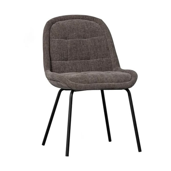 Sedie da pranzo in set grigie in velluto 2 pz Crate – WOOOD