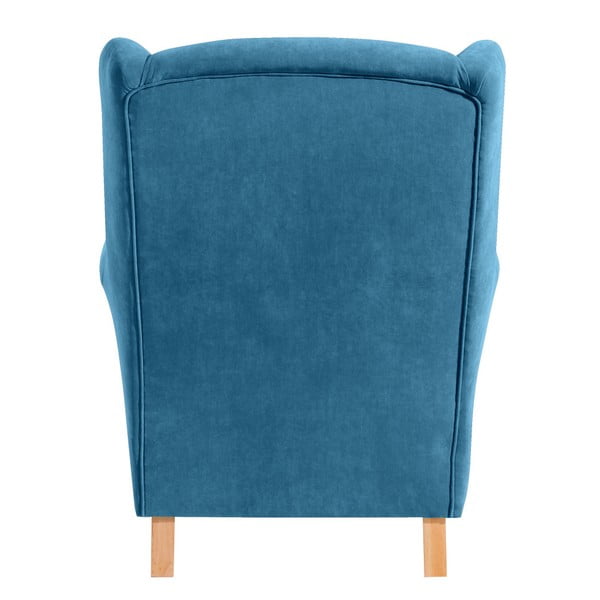 Poltrona blu petrolio Lorris - Max Winzer-image-3