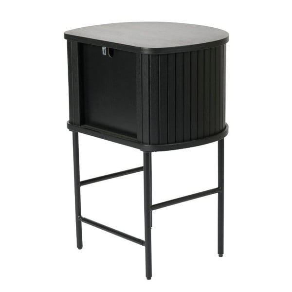 Comodino nero Nola – Unique Furniture-image-4