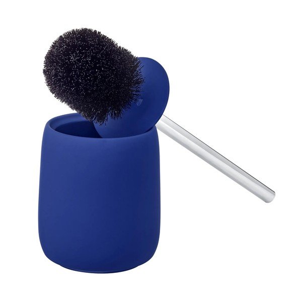 Scopino WC blu in ceramica Sono – Blomus-image-1