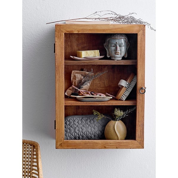 Set di 3 vasi in gres fatti a mano (altezza 12,5 cm) Miacecilia - Bloomingville-image-1