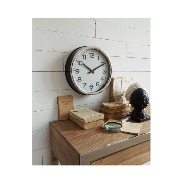 Nástěnné hodiny Orchidea Milano Modern, ⌀ 35 cm