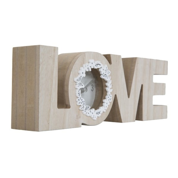 Orologio da tavolo con cornice decorativa love - Mauro Ferretti-image-1