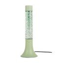 Lampada da tavolo verde con paralume in vetro (altezza totale 37,5 cm) Astro Glittler – Leitmotiv