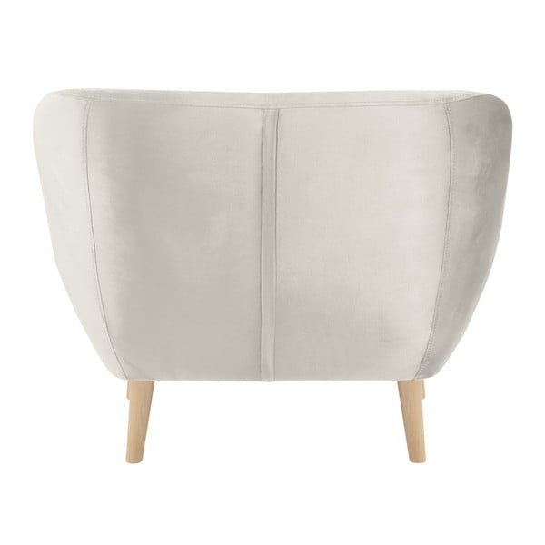 Poltrona crema Amelie - Mazzini Sofas-image-4