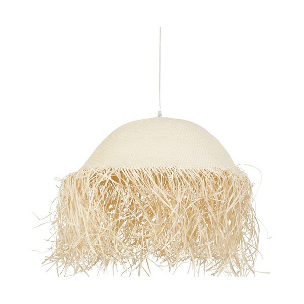 Lampada a sospensione crema ø 50 cm Palmeraie - Côté Table-image-3