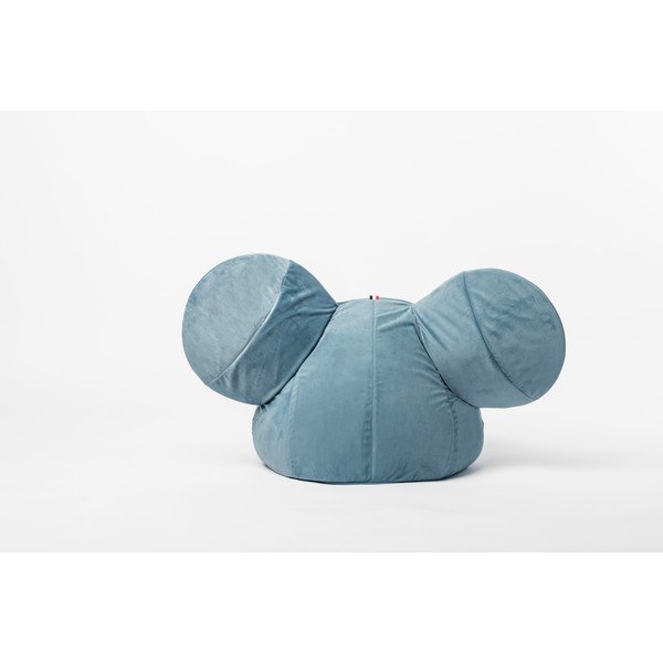 Pouf a sacco per bambini blu Ears – The Brooklyn Kids-image-3
