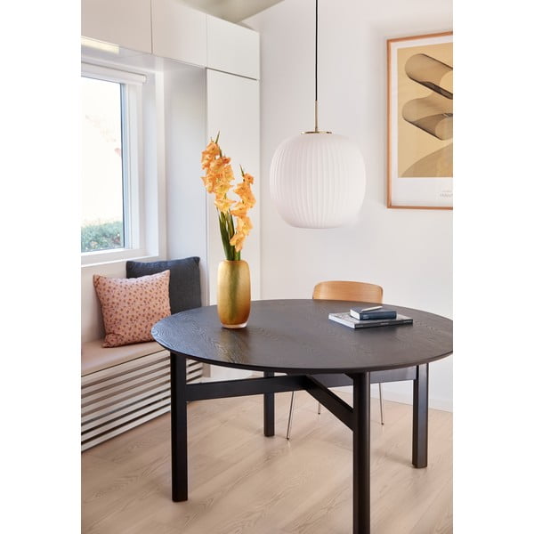 Lampada a sospensione bianca con paralume in vetro ø 40 cm Serene - Hübsch-image-2