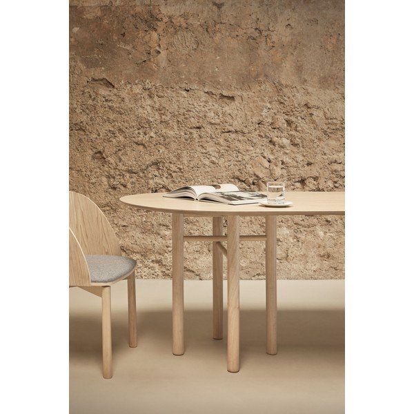 Tavolo da pranzo ovale, lunghezza 200 cm Junco - Teulat-image-1