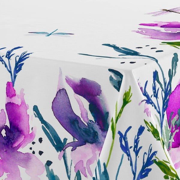 Tovaglia in cotone 150x150 cm Midnight Iris - Happy Friday-image-3