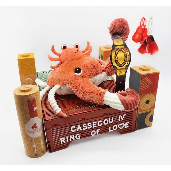 Set di peluche 2 pz Ptipotos Cassecou – Les Deglingos-image-3