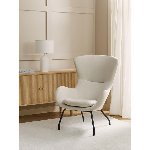 Poltrona beige Wing - Westwing Collection-image-1