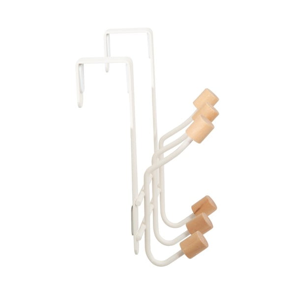 Závěsný věšák na dveře z kovu s 6 háčky Compactor-image-1