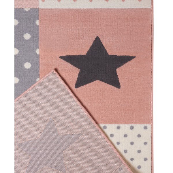 Tappeto rosa per bambini 220x160 cm Pretty Patchwork - Hanse Home-image-3
