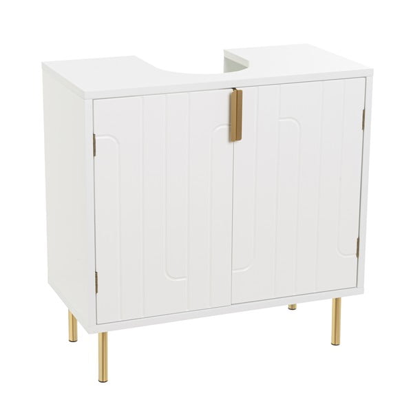 Mobile bianco sotto il lavabo 60x60 cm - Casa Selección