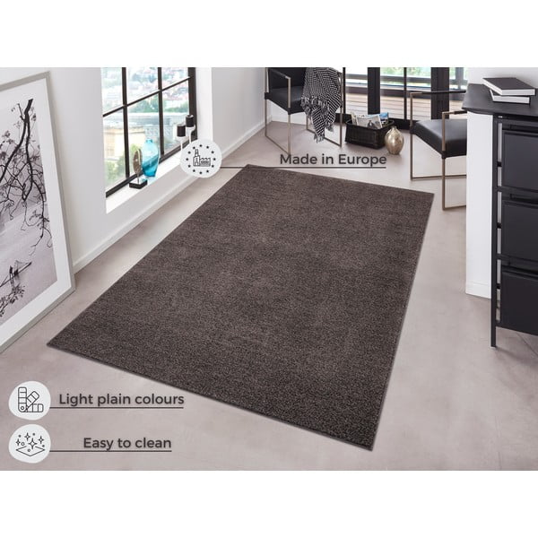 Tappeto grigio antracite Pure, 200 x 300 cm Pure - Hanse Home-image-4