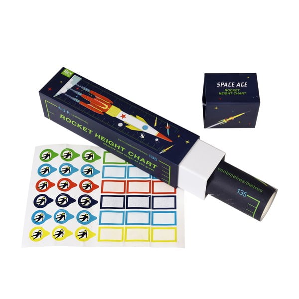 Adesivo per bambini 28,5x115 cm Space Age - Rex London-image-2