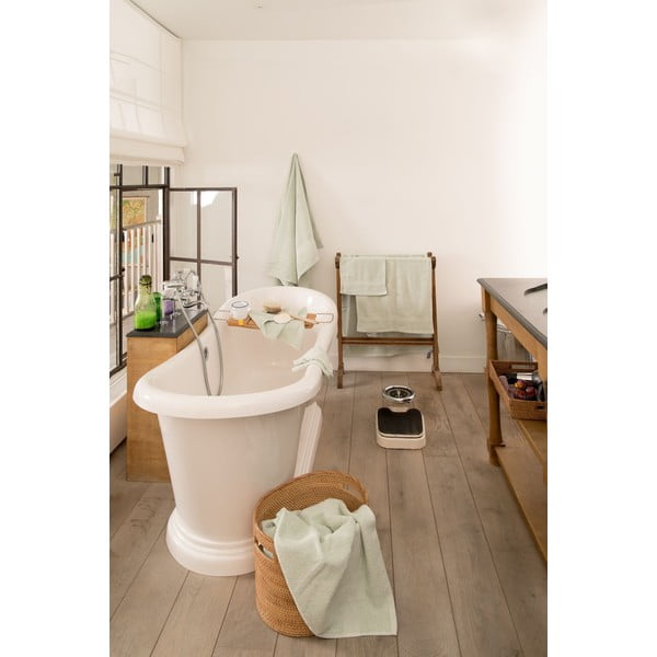 Asciugamano verde menta , 50 x 100 cm - Tiseco Home Studio-image-1