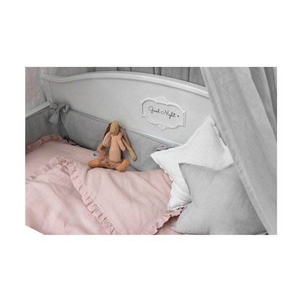 Cuscino di lino grigio a forma di stella per bambini Stone Gray - BELLAMY-image-3