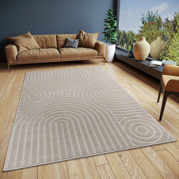 Tappeto crema 57x90 cm Iconic Wave - Hanse Home-image-1