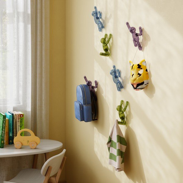 Set di ganci senza foratura in plastica 3 pz Buddy – Umbra-image-4