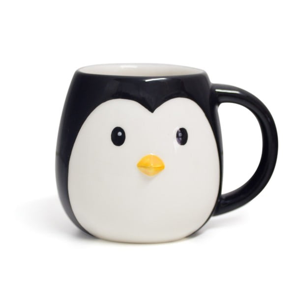 Tazza in ceramica bianca e nera, 400 ml Pingo - Balvi