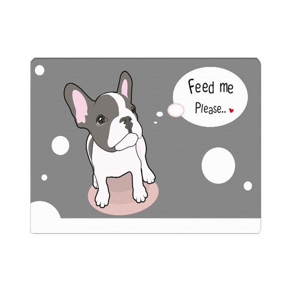 Tappeto per ciotola per cani , 70 x 45 cm Feed Me - Petpetite