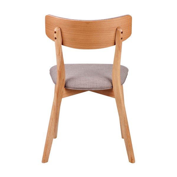 Set di 2 sedie da pranzo grigio chiaro Anais - sømcasa-image-1