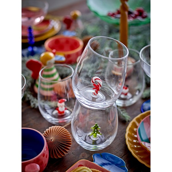 Set di tazzine per espresso in gres a tema natalizio 2 pz 250 ml Caramella – Bloomingville-image-3